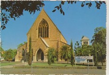 ST PAUL'S CATHEDRAL WILLIAM STREET ROCKHAMPTON QLD MURRAY VIEWS POSTCARD