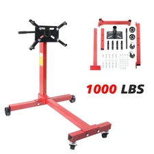 Engine Stand 1000LBS Vehicle Engine Block Stand w/360 Degree Rotating Head