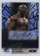 2025 SP Game Used AEW Authentic Rookies Auto Shelton Benjamin #92 Auto e0y