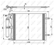 Condensateur Nissan NOTE