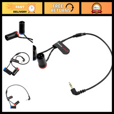 3.5mm TRS to Dual XLR Male Y Splitter Cable, 1/8" TRS to 2 XLR Breakout Audio Ca