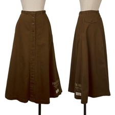 PINK HOUSE Cotton Button Front Wrap Skirt Size S-M K-164229 