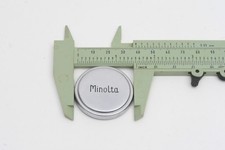 Minolta Push On Front Lens Cap Silver 39mm