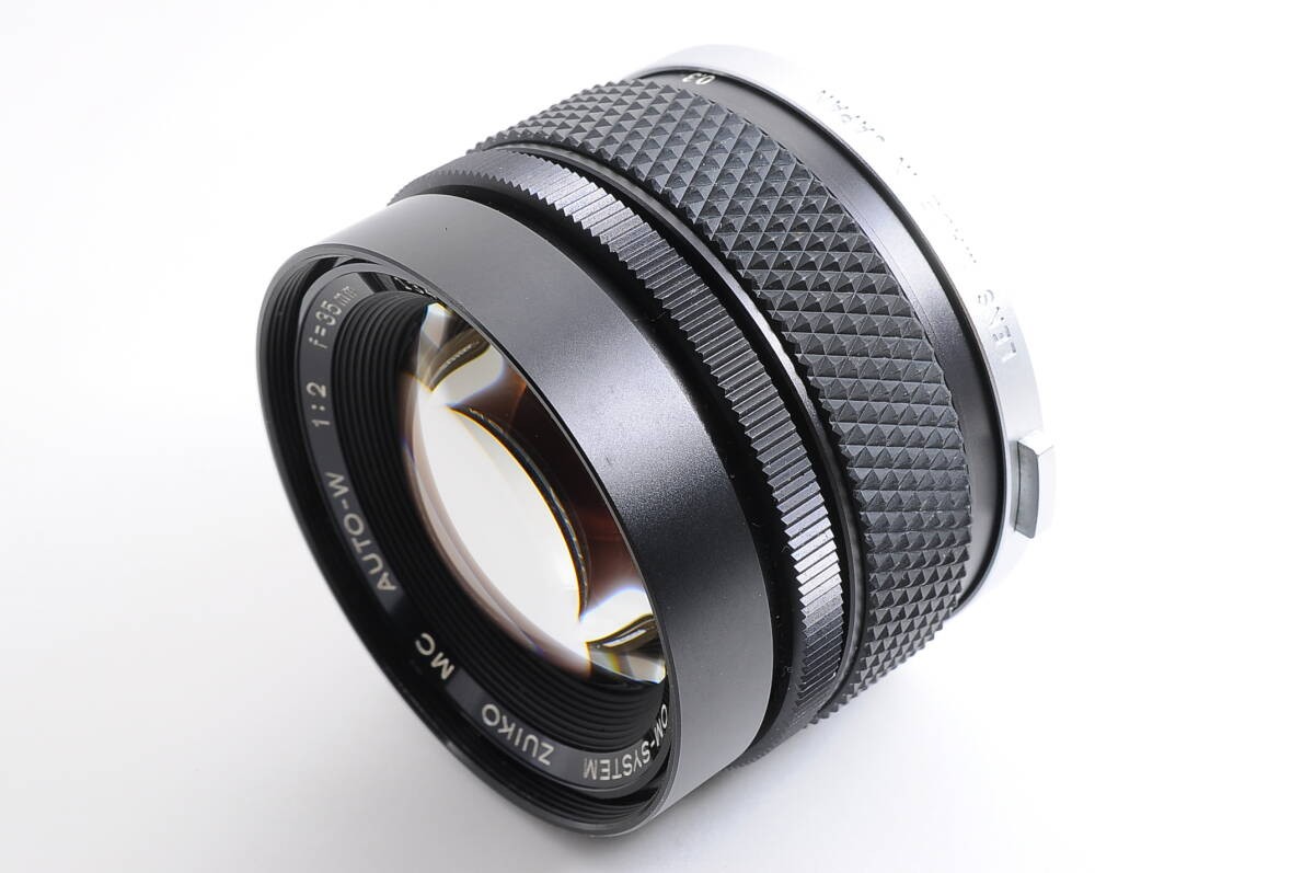 【美品】オリンパス ZUIKO MC AUTO-W f=35mm 1:2 OLYMPUS OM SYSTEM ZUIKO MC AUTO W 35mm F/2 Manual Focus Film