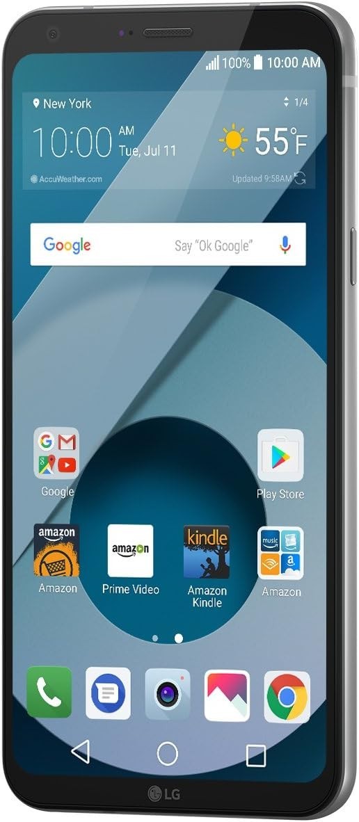 LG Q6-32 GB - Unlocked (AT&T/T-Mobile) - Platinum (NEW)