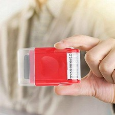 Identity Theft Protection Roller Stamp, Plastic, 1Pc