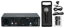 Arturia Minifuse 1 Black Portable Solo Audio USB Recording Interface Microphone