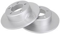 2X A.B.S. Bremsscheibe Beschichtet 18183 FüR X62 NV400 Opel Nissan Renault Bus 3