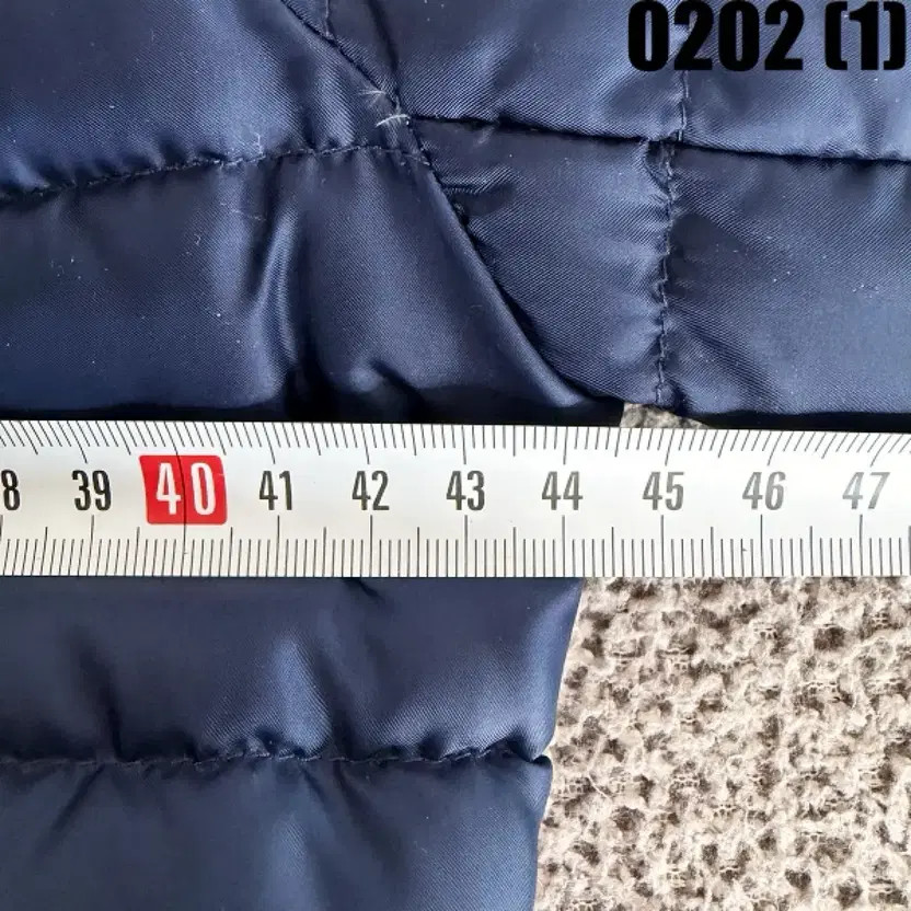 Michael Kors Navy Quilted Down Parka S Size Warm Coat thumbnail 4