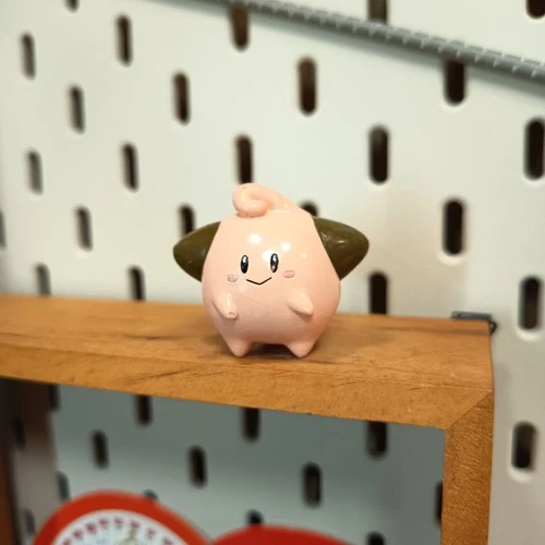 TOMY Pokemon CLEFFA 1.5" Mini Figure CGTSJ Nintendo Toy Collectible Vintage