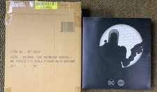 Mondo Batman Animated Series Mr. Freeze 1 6 Scale Noir Exclusive Figure Open Box