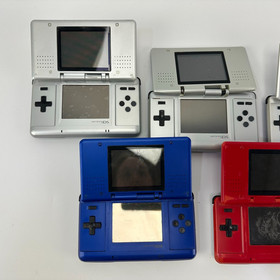 Lot of 5 Broken Nintendo 3DS Handheld Consoles Only As-Is for Parts/Repair