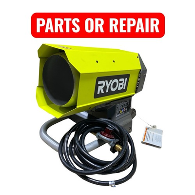 #ad #ad Ryobi PCL801B ONE Cordless Hybrid Forced Air Propane Heater For Parts $79.00