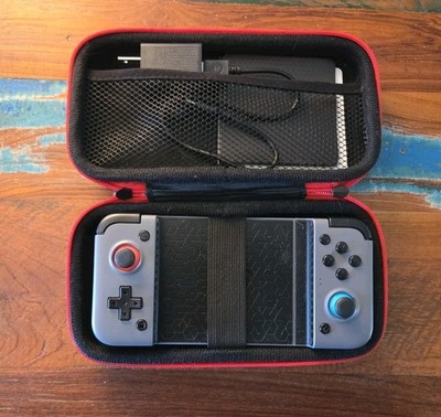 GameSir X2 Bluetooth Mobile Gaming Controller - Gray w/Red Case