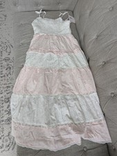 LoveShackFancy x Target Stella Ditsy Floral Maxi Dress Pink Girls 16 NWT