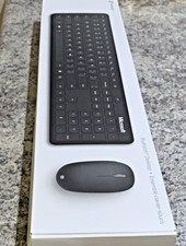 Microsoft Bluetooth Desktop Keyboard  Mouse Bundle Black QWERTY English