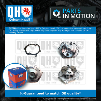 Water Pump fits CADILLAC CTS 3.6 05 to 07 LY7 Coolant QH 12609964 92149009 New