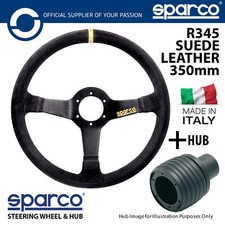 Sparco R345 Suede Steering Whe…