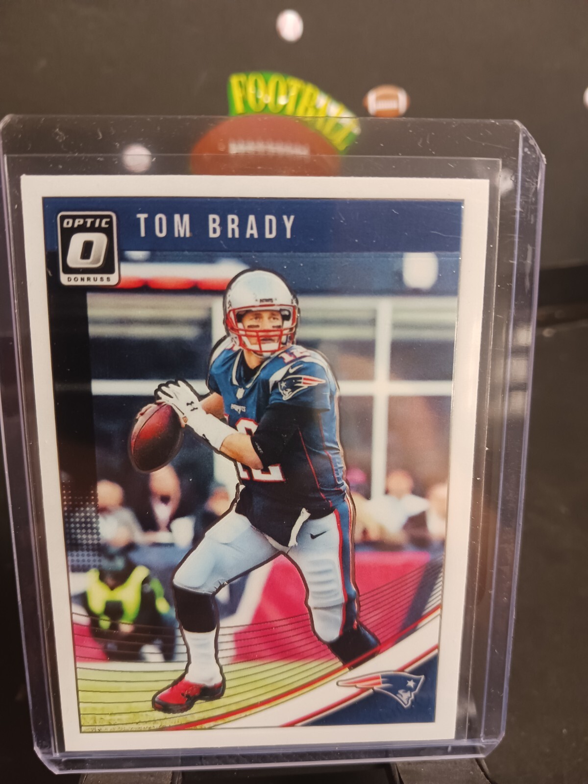 2018 Panini Donruss Optic Tom Brady New England Patriots #65