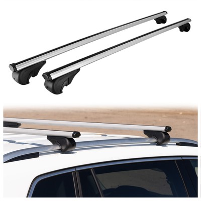 Roof Rack Rail Carrier for Daewoo Nubira Pre-FL I 1997-1999 Luggage Carrier Aluminium