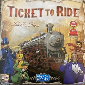 Ticket to Ride board game (Alan R. Moon)
