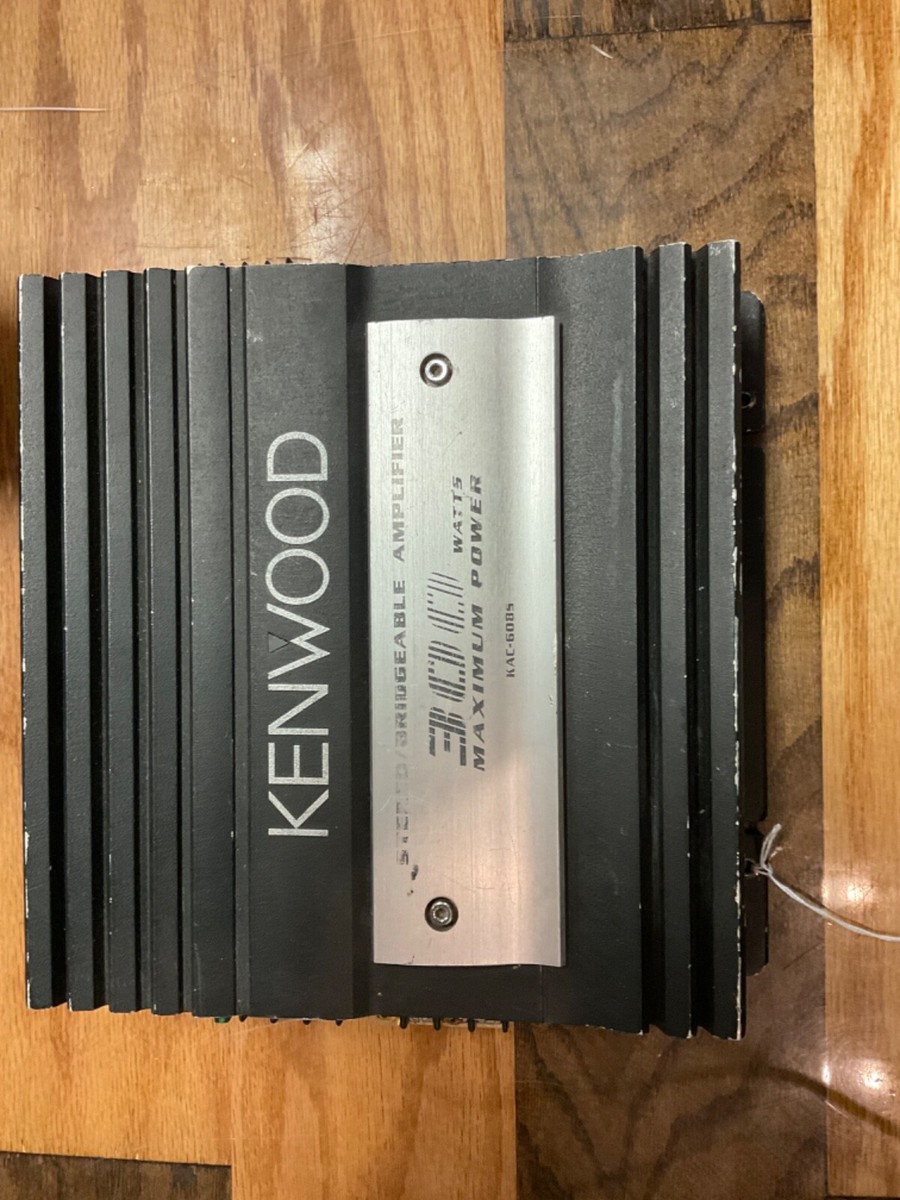 Power Amplifier KENWOOD KAC-6085 Stereo 300 Watts Maximum Power
