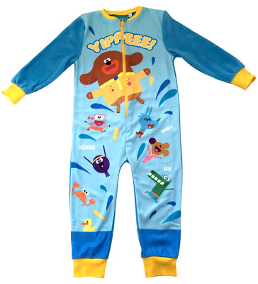 Jungen HEY DUGGEE Schlafanzug, Pyjama, Pyjama, All-in-One 18 Monate - 6 Jahre Microfleece