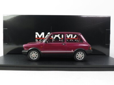 Maxima Autobianchi A112 Abarth VII Series Ardenza Met Red 1984 1/18 MAX007001