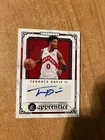 2020-21 Panini Chronicles - Terence Davis II - Red Excalibur Auto Asia Tmall