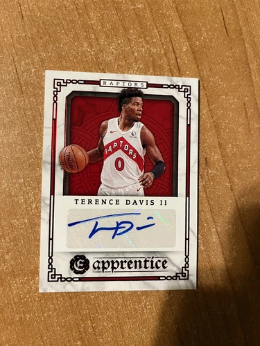 2020-21 Panini Chronicles - Terence Davis II - Red Excalibur Auto Asia Tmall