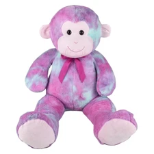 RI One Jumbo 42" Soft, Stuffed Colorful Monkey Plush