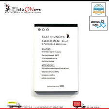 Batteria per Nokia 2270 Nokia 2280 Nokia 2285 Nokia 208 800mAh Prod 2023 B001