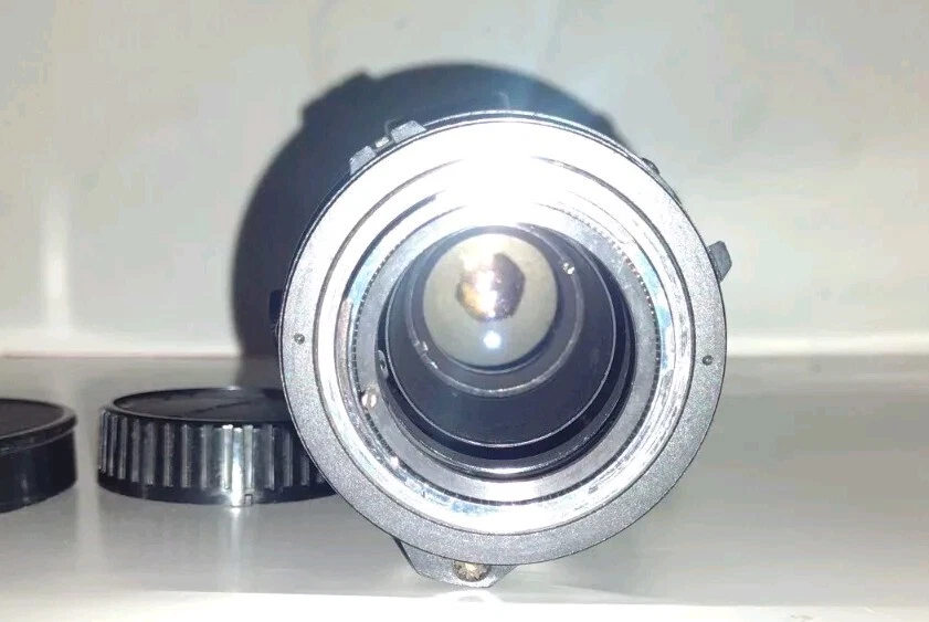 Lente zoom automático Lentar 1:4,5 f = 75 mm - 230 mm cámara vintage fotografía Japón Foto 4 de 4