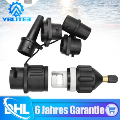 MARKENLOS SUP Ventil Adapter Aufblasbarer Adapter für Schlauchboote Stand Up Paddle Board