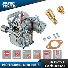 34 Pict-3 Carburetor For Vw Beetles Super Beetles Dual Port 1600cc 113129031k 34 Pict-3 Carburetor For Vw Beetles Super Beetles Dual Port 1600cc 113129031k