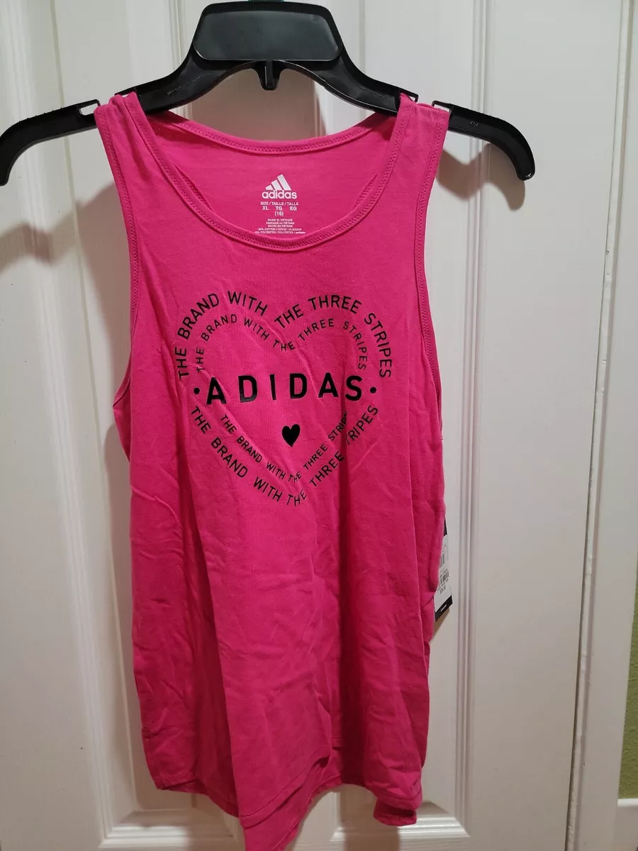 Girls adidas tank top clearance