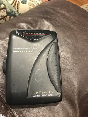 Optimus Scp 14 1223 Stereo Mate Auto Reverse Am Fm Stereo Cassette Player Ebay