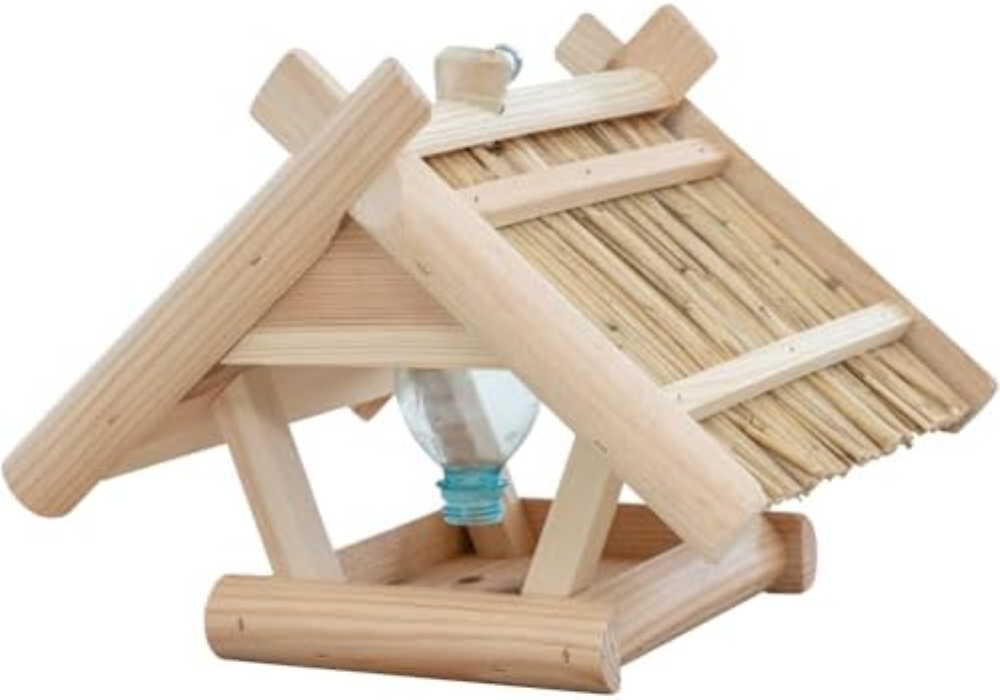 Mangiatoia per uccelli Friesland, dimensioni: 35 x 30 x 28 cm, pino FSC 100%