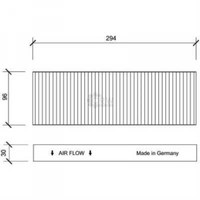 Filter Innenraumluft Innenraumfilter Pollenfilter FüR Honda Accord VI Coupe CG