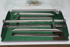 Stanbroil Stainless Steel Natural Gas Fireplace Triple Flame Pan Burner Kit, 16.