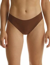 CLEARANCE - Commando Butter Mid-Rise Thong in Cinnamon - S, M, L, XL