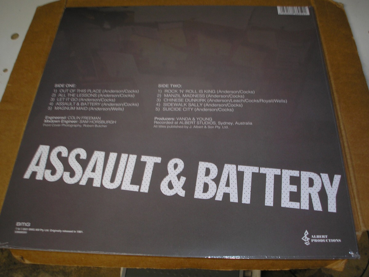 Rose Tattoo - Assault & Battery LP new sealed BMG 2021