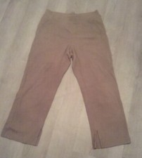 Uniqlo Women  Casual Pants Size XL 100% Cotton. 