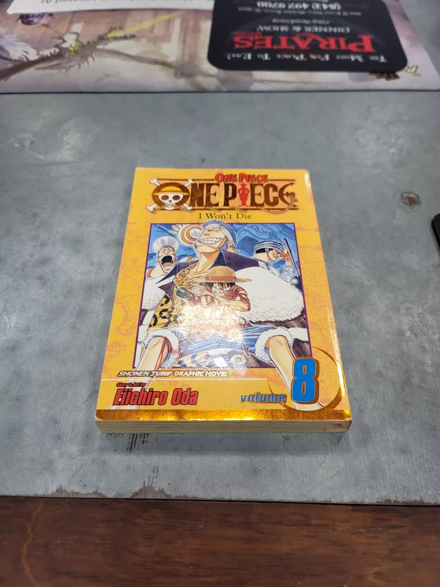 One Piece Manga - Volume 8 - First Printing / Edition - Out of Print - Gold  Foil