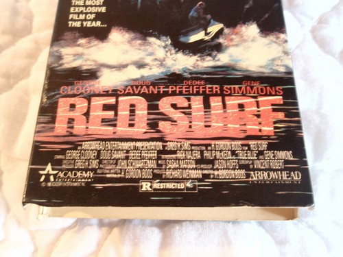 GENE SIMMONS KISS 3 VHS LOT RED SURF RUNAWAY NEVER TOO YOUNG TO DIE ACTION CRIME - Picture 4 of 11