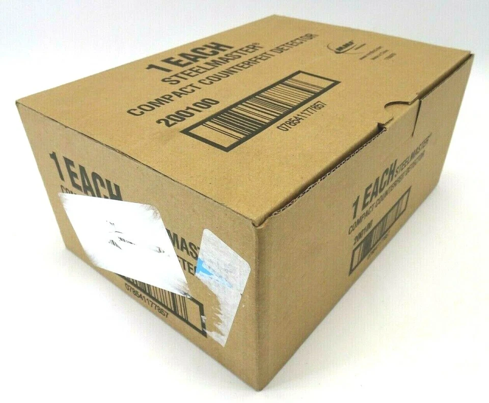 Detector de dinero falsificado 200100 NUEVA UNIDAD MMF Industries STEELMASTER compacto Foto 4 de 4