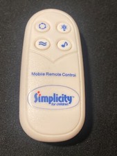 Simplicity For Children Mobile Remote Control SFC001 Replacement LKNW