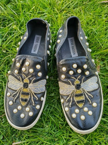 steve madden bee loafers