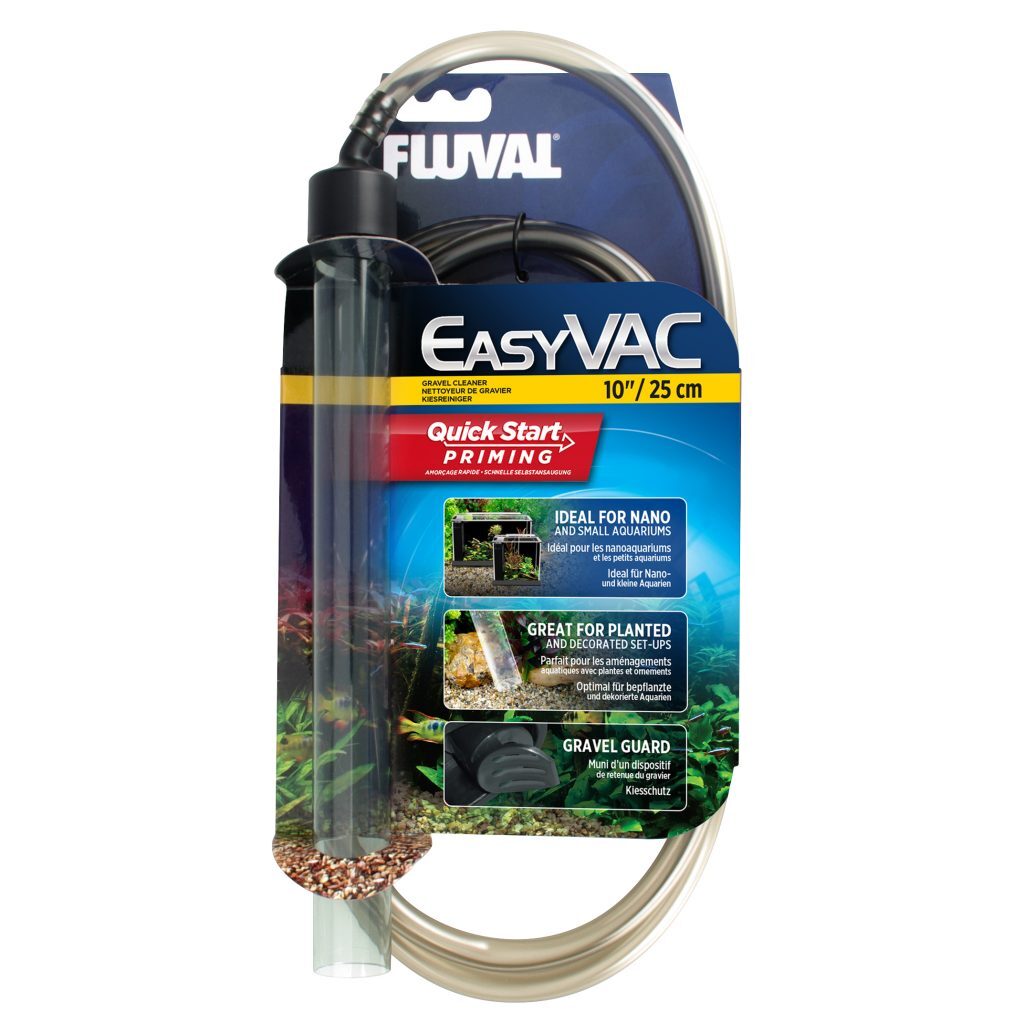 FLUVAL EASY VAC FISH TANK GRAVEL VACUUM WATER AQUARIUM EASY CLEAN