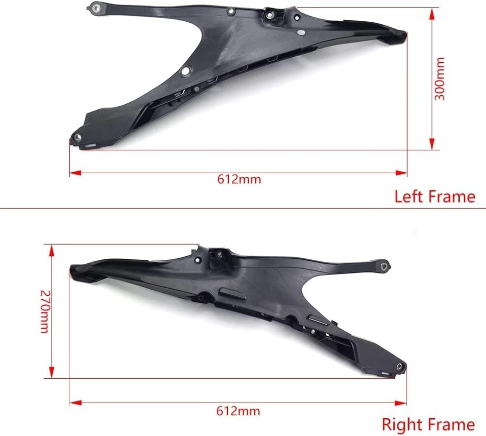 Subchasis trasero izquierdo y derecho para Husqvarna TC 125/250 FC 250/350/450 2019-2022 Foto 2 de 4